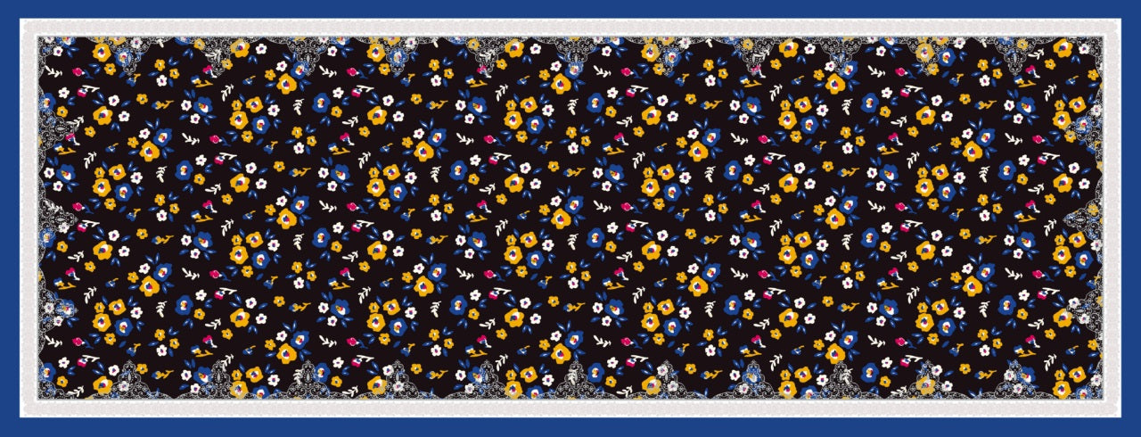 Midnight Hue Shawl