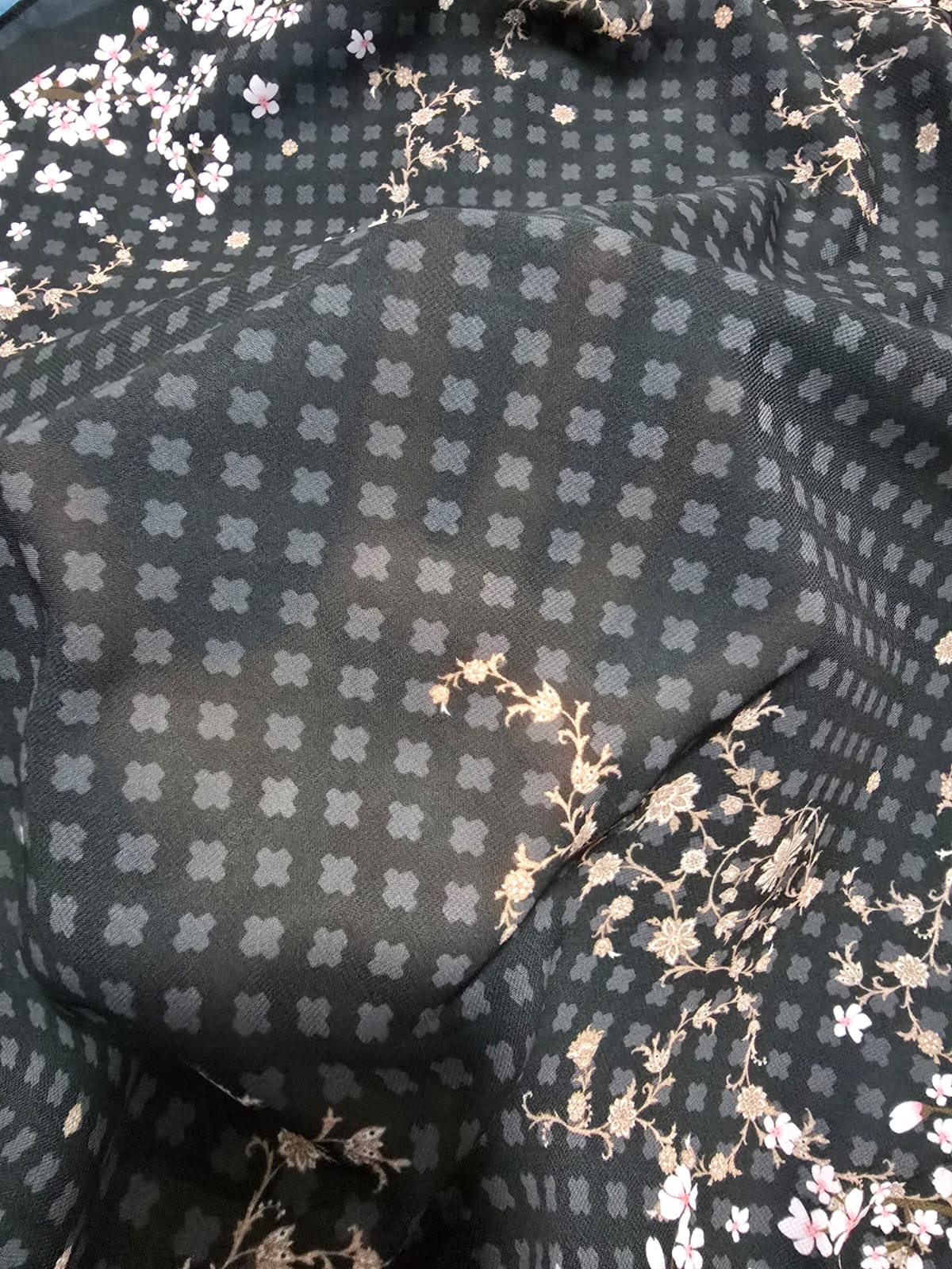Sakura Edge Shawl